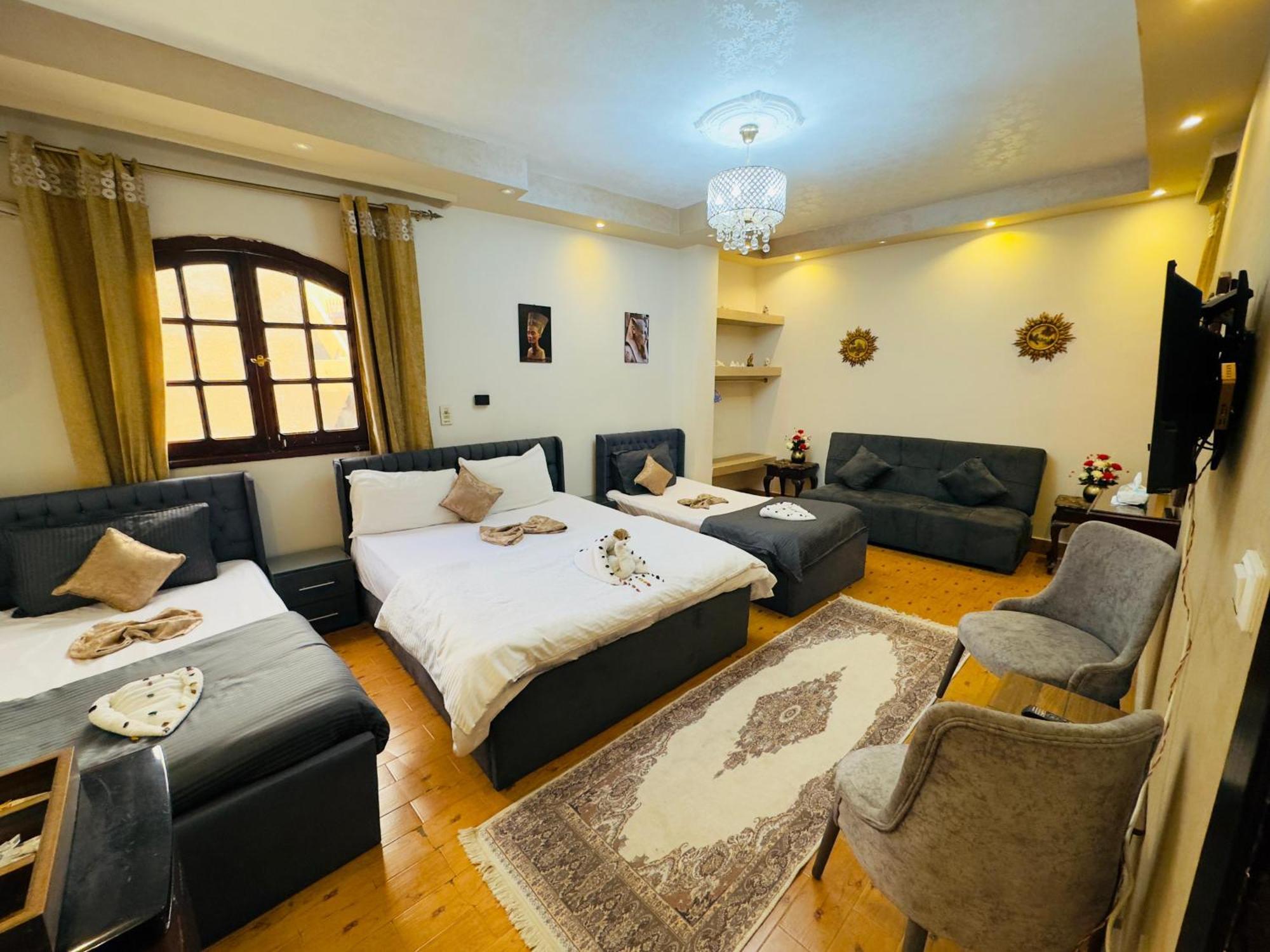 Pyramids Kingdom - Guest House Kafrat al Jabal Exterior foto